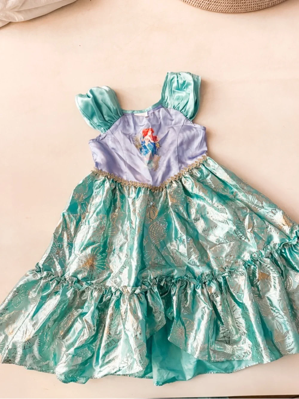 Disney Ariel Little Mermaid Nightgown | Size 4 | Princess Pajama Nightgown NWOT - Picture 1 of 4